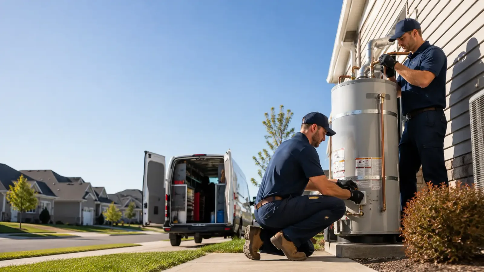 Water Heater Installation in Blue Grass, IA